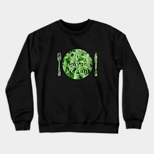 I Support Vegan Crewneck Sweatshirt